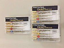 3 X Dentsply Protaper Gold Files Assorted Sx-f3 21mm