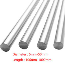 45 Steel Linear Plated Optical Shafts Chromed Round Bar Shaft Hardened Rod