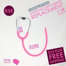 Pink Stethoscope Replacement Tubing 10mm By Kongs Enterprise
