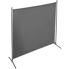 Vivo 69 X 70 Inch Single Fabric Room Divider Privacy Panel Office Partition
