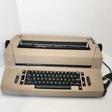 Ibm Correcting Selectric Ii Typewriter Tan For Parts Only W Dust Cover