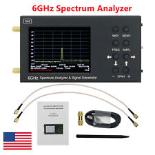 Sa6 6ghz Spectrum Analyzer Signal Generator Rf Wifi 2g 4g Lte Cdma Gsm Beidou Us