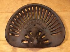 Reproduction Farmall Antique Cast Iron Tractor Seat 15 12wide 0170-08518 As Is