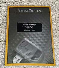 John Deere 60 Skid Steer Loader Owners Operators Manual - Omm77702