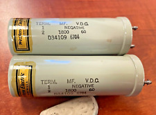 Western Electric D34109 Tube Capacitors Used Dated 1967