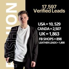 Premium Email List Fashion Apparel Leather - 17597 Verified Contacts