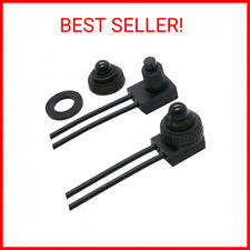 2pcs Waterproof Rv Push Button Switch 12v Onoff Spst Switch For Motorcycles