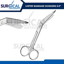 Left Handed Lister Bandage Scissors 5.50 Stainless Steel German Grade