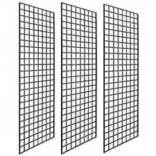 Grid Panel 2 Ft X 5 Ft. Set Of 3 Panels Black Retail Display Craft Wire Gridwall
