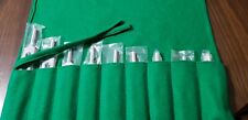 Solfeggio Healing Tuning Fork Set Of 9 In Pouch - Perfect Condition