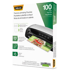 Fellowes Laminating Pouches Letter Size Hot Pouch 9 X 11.5 5 Mil 100 Pack