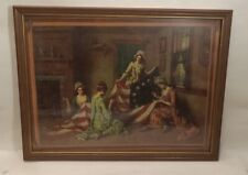The Birth Of The Flag Betsy Ross Lithograph By Henry Mosler Signed And Framed