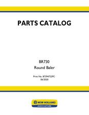 New Holland Br730 Round Baler Parts Catalog Pdfusb - 87394722