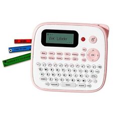 Label Maker Machine Portable Kids Label Makers D210s Qwerty Keyboard Pink