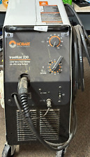 Hobart 500536 Ironman 230 Mig Welder With Wheel Kit Cylinder Rack