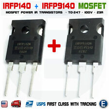 1 Pair Irfp9140n Irfp140n Ir Power Mosfet Transistors To-247 Usa