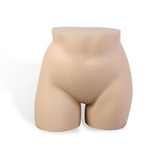 Retail Plus Size Female Butt Mannequin For Countertop Display Full Round 33...
