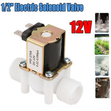 Dc 12v Electric Solenoid Valve Water Air Outside 12 Normally Closed Nc Us