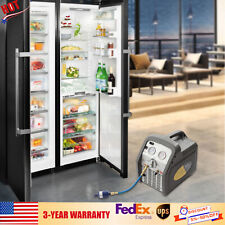 Ac Refrigerant Recovery Machine For Hvac Freon Reclaim 34 Hp 110v60hz 558psi