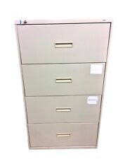 Hon 4-drawer Putty Lateral File - 36.00w X 19.00d X 53.25h