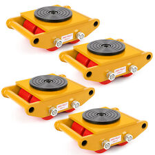 4pcs Machinery Mover 6t 13200lb Heavy Duty Machine Dolly Equipment Roller Skates
