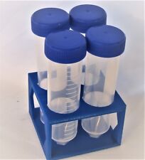 Set Of Plastic Rack 50 Ml 30 Mm Jumbo Test Tubes With Stand Kids Science Kit