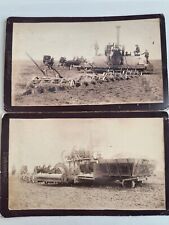Berrys Combined Steam Engine Traction Harvester Tractor Mapes Ranch Artois Ca