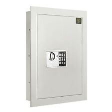 Flat Electronic Wall Safe .83 Cf For Large Jewelry Security-paragon Lock Safe