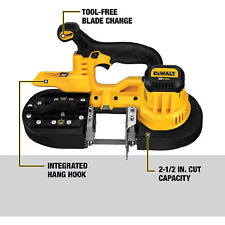 Dewalt 20v Max 15 In. Cordless Lithium-ion Band Saw Dcs371b New Tool Only