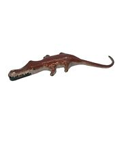 Vintage Cloisonne Alligator Chinese Hand Painted Wall Hanger Rare
