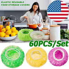 Elastic Food Storage Covers Reusable Stretch Plastic Wrap Bowl Covers For Picnic