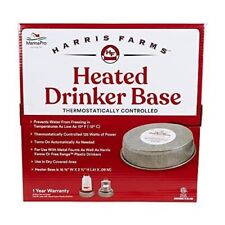 Manna Pro  Chicken Waterer Heated Base Harris Farms Heated Poultry Base