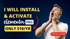 Elementor Pro - Professional Installation And 1-year Official License Included