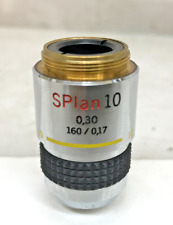 Olympus Splan 10 0.30 1600.17 10x Microscope Objective