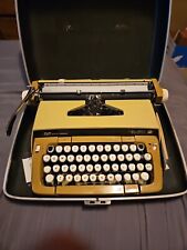 Smith Corona Galaxie 12 Vintage 1975 Portable Typewriter W Case Fully Working