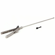 Needle Holder Driver V Type Curved Jaw Tc Laparoscopy Laparoscopic Instrument