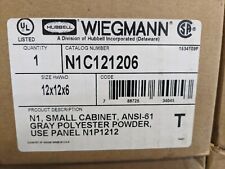 Wiegmann Hubbell Inc N1c121206 12x12x6 Enclosure