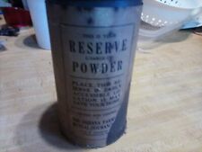 Vintage Fire Extinguisher Powder Can Paper Label Unopened