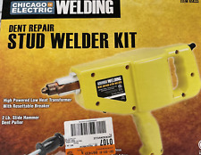 Complete Auto Body Dent Repair Kit Electric Stud Welder Gun W 2lb Puller Hammer