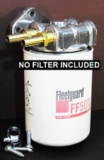 Wvo Diesel Remote Mount Fuel Water Separator 1-12 No Cummins Fleetguard Ff5012