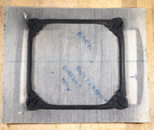 Vintage Printing Letterpress Rubber Block Cut Fancy Frame 4 X 3 34 1039