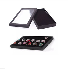 Exquisite Practical 36 Slots Ring Storage Display Box Jewelry Organizer Holder