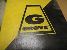 Grove Rt58b Rough Terrain Crane Service Repair Manual