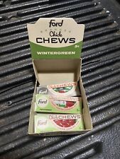 Ford Chewing Gumball Machine Box Vending Machine Chiclets Store Display W Gum