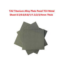 Ta2 Titanium Alloy Plate Panel Tc4 Metal Sheet 0.50.60.811.5234mm Thick