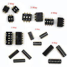 23456810 Way Positions 2.54mm Smd Pcb Toggle Snap Switches Dil Dip Switch