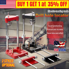 Drill Guide Locator Woodworking Drilling Template Tool Portable Press Machine Us