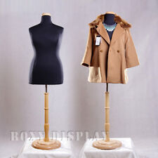 Female Plus Size 18-20 Mannequin Manequin Manikin Dress Form F1820bkbs-r01n