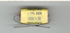 Nos Western Electric Yellow Film Capacitor 535e - .3262ufd 1