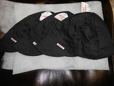 Nwt Lot Of 3 Comeaux Caps Weldingwelders Hats Solid Black Reversible 2000 Sized